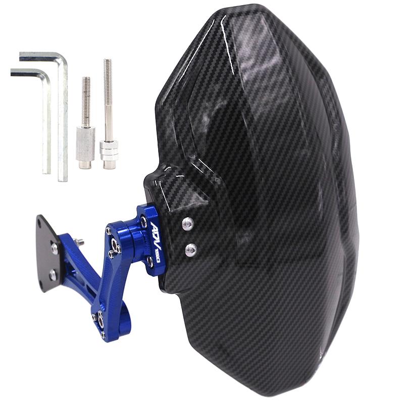 For Honda ADV160 ADV150 ADV 150 160 Motorcycle Rear Wheel Fender Mudguard Adventure Fender Forward Splash Guard  Acssories