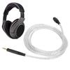 Flexible Silver Plated Earphone Cable for HD518 HD558 HD598 HD569 HD579 HD599 Upgrade Experience