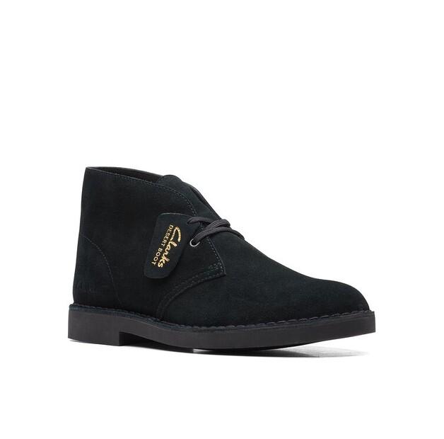 Black Clarks Desert BT Evo Ankle Boots
