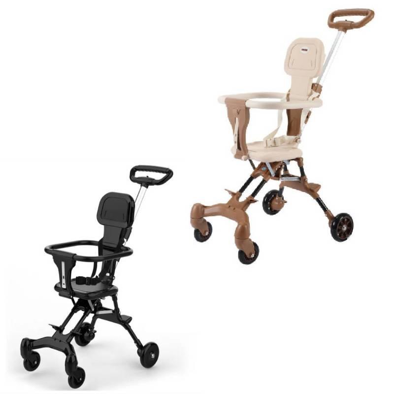 Детская коляска с высокой посадкой Легкая рама из алюминиевого сплава с безопасной конструкцией