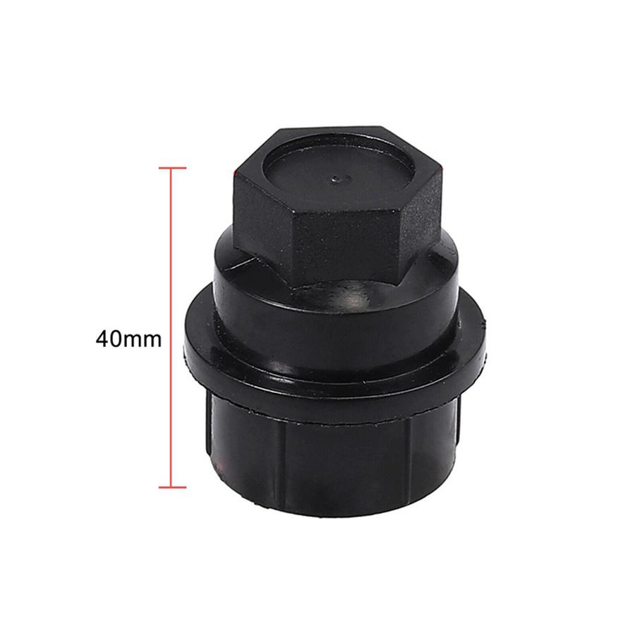 24 шт. Черные колпачки на колесные гайки для Chevy Gmc Silverado 1500 2500 Полноразмерный грузовик 15646250