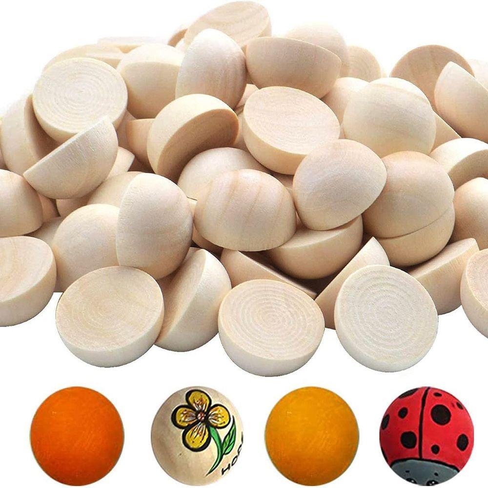 Handmade Semi-Spherical Eco-Friendly Loose Beads Craft Balls Graffiti Accessories Balls Bead