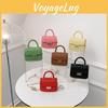 Bag Lingge Pu Material Princess Style Fashionable Bag For Middle School Girls