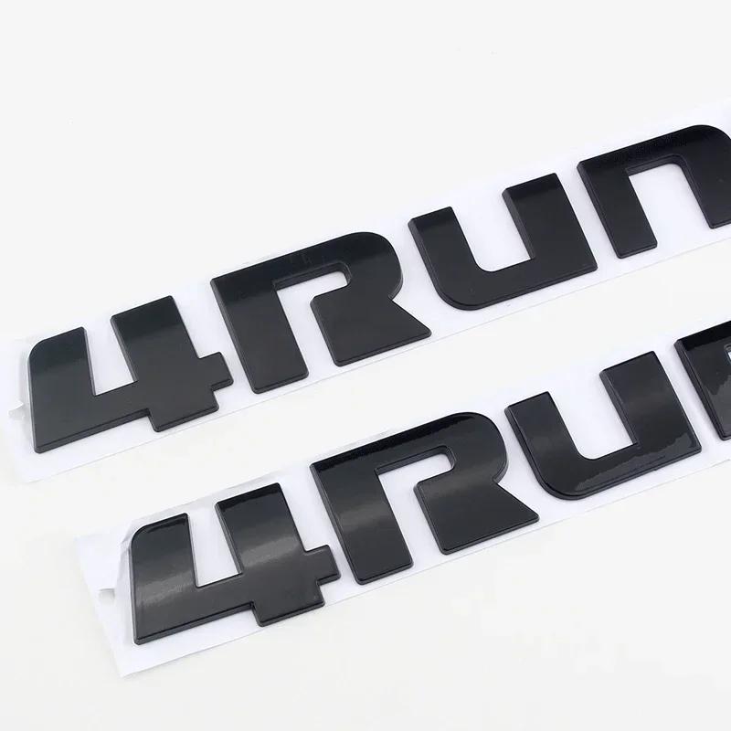 3D ABS 4RUNNER Tailgate Logo Rear Boot Багажник Эмблема Значок Наклейка Наклейки Аксессуары для стайлинга автомобиля для Tundra