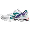 Кроссовки унисекс Wave Rider 10 White Silver Teal Blue D1GA210407