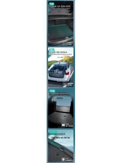Коврик в багажник Volkswagen Lavida Pro из ТПЭ - Совместим с 26 моделями, Декоративный автомобильный аксессуар