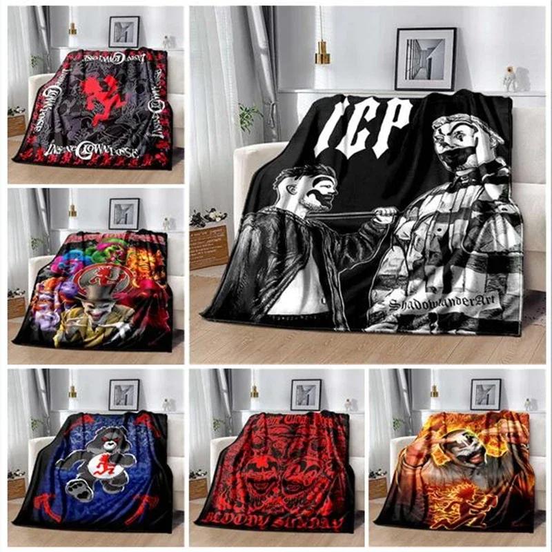 Покрывало ICP Insane Clown Posse Juggalo Fasygo Также можно использовать как простыню, банное полотенце, плед