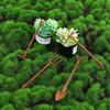 Furniture Micro Landscape Toys Figurines Dollhouse Miniature Fairy Garden Accessories Farming Tools