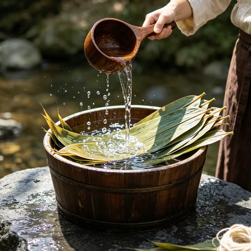 Sun-Dried Zongzi Leaves