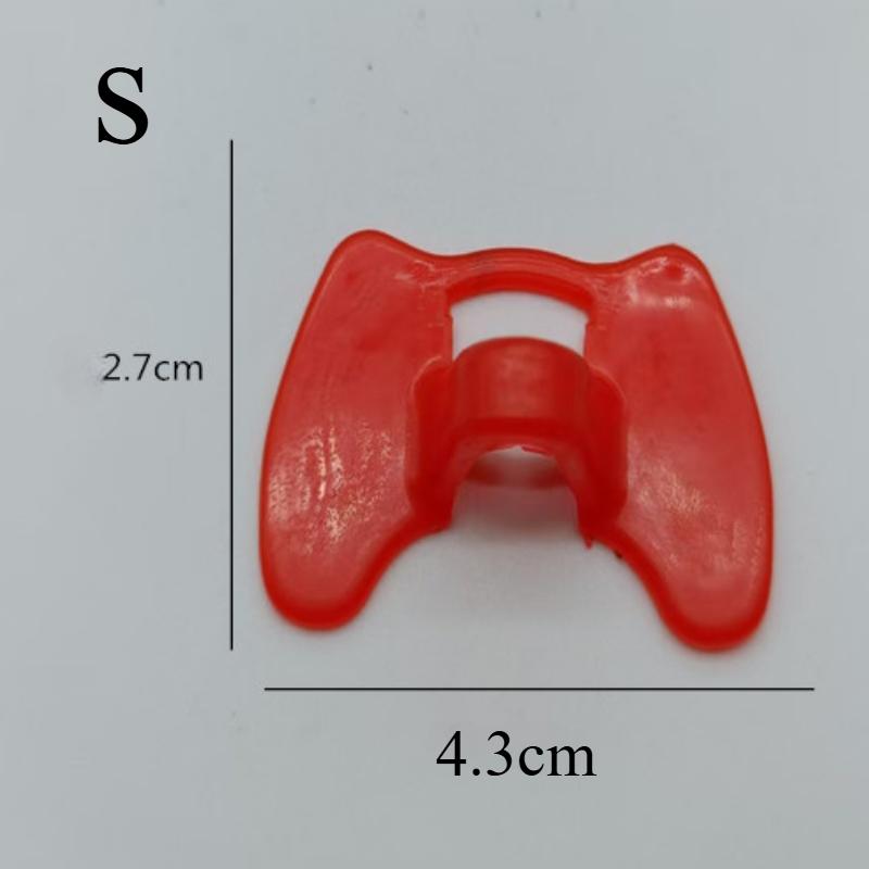 20/50/100 шт. Куриные очки с не болтовыми зажимами, антиклевковые и боевые, не носовые, без болтов