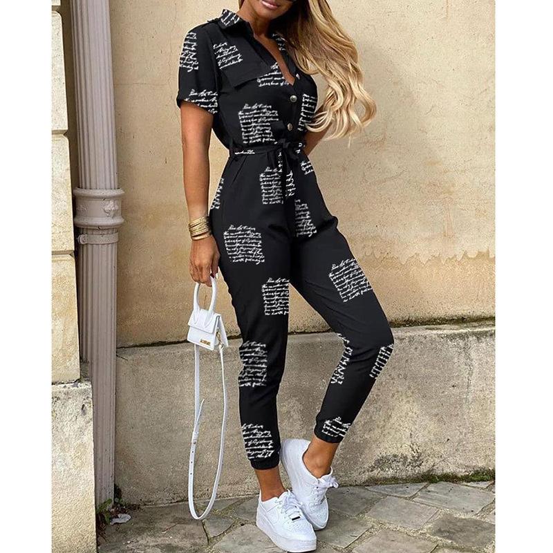 Women's Casual Solid Color Bodycon Jumpsuits Rompers Adjustable Shoulder Straps Bodysuits High Waistband Slim Fit Cargo Pants One-Piece Suits Overalls