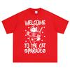 Welcome To The Cat Parade Funny Tshirts Rock Band My Chemical RoUnisexce Tshirt Unisexs Clothing Cotton Casual Oversized Y2K Top