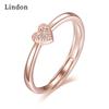 Классическое кольцо Lindon из медного сплава с цирконием, женские ювелирные изделия, свадебный подарок для вечеринки