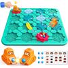 STEM Board Games, Puzzle Logical Builder Kids Toys, Preschool Montessori Brain Teasers Birthday Gifts for Kids 4-8 Years Old