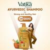 Dabur Vatika Ayurvedic Shampoo 640ml | With 10 Natural Ingredients | Nourishing Cleanser For Strong, Healthy, Shiny Hair | Suitable For All Hair Types