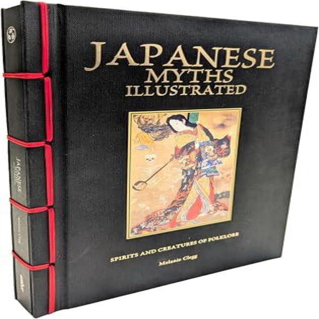 Japanese Myths Illustrated by Melanie Clegg Hardback Book 9781838865870