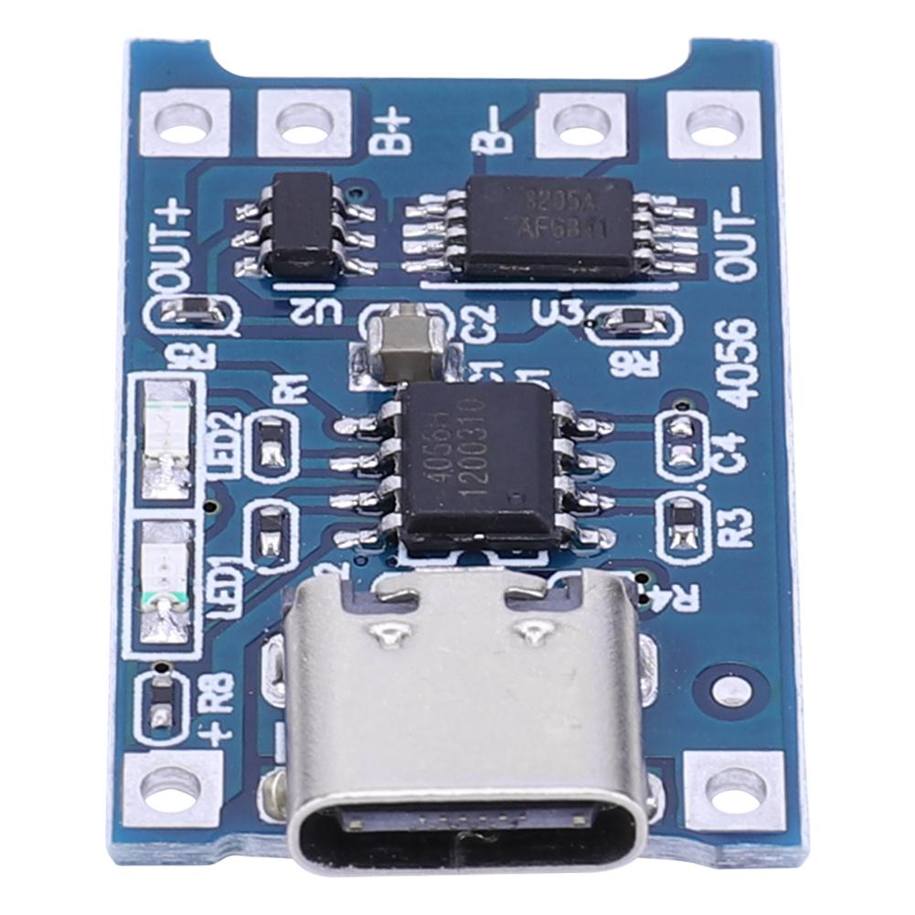 1-10pcs Type-c Micro / TYPE C 5V 1A 18650 TP405~ Lithium Battery Charger Module Charging Board With Protection Dual Functions 1A