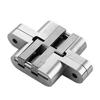1pc 180 Degree Cross Hinges Stainless Steel Door Hinge Multiple Uses Hidden Hinge for Cabinet Door