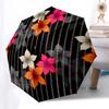 1pc Colorful Floral Pattern Umbrella with Plastic Handle,Compact & Stylish,Suitable for All Seasons ptys26042