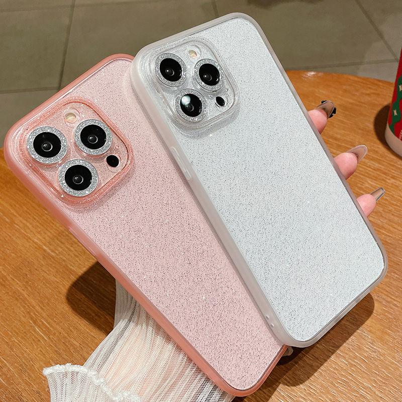 Роскошный силиконовый модный блестящий прозрачный чехол для Iphone 14 12 13 Pro Max противоударный мягкий чехол