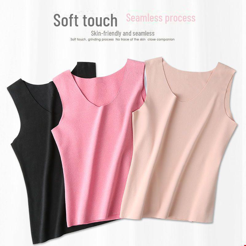 Парный терможилет из немецкого бархата и бесшовная нижняя рубашка