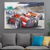 Graffiti Racing Car Driver Canvas Paintings Wall Art Posters Abstract Living Room Art Pictures Decor