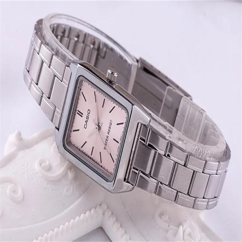 Casio Женские розовые часы LTP-V007D-4E-