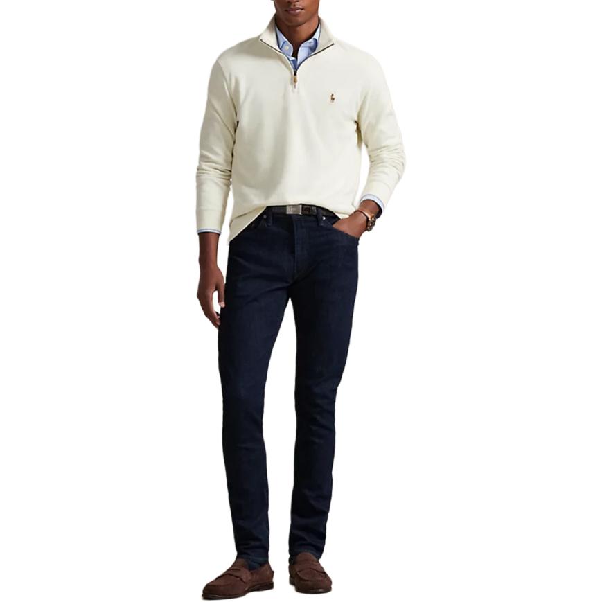Свитшот с длинным рукавом и вышивкой однотонный мужской Polo Ralph Lauren 710P07411-004
