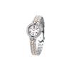 SEIKO Exceline date display 100 meters waterproof solar Quartz Steel Strap women's watch mother-of-pearl dial SWCW008