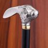 Wood Walking Cane for Women and Men Beautifully Rabbit Head Handmade Decorative Walking Stick