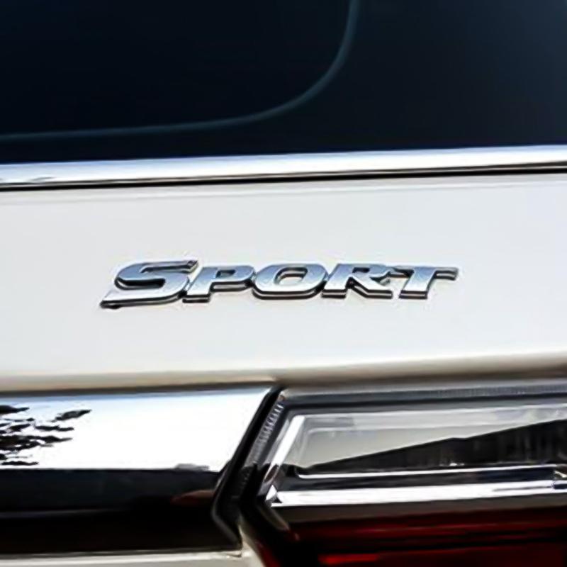 3D автомобильная наклейка, спортивная эмблема, пластиковый хромированный логотип, наклейка на дверь для автомобиля, аксессуары для украшения автомобиля