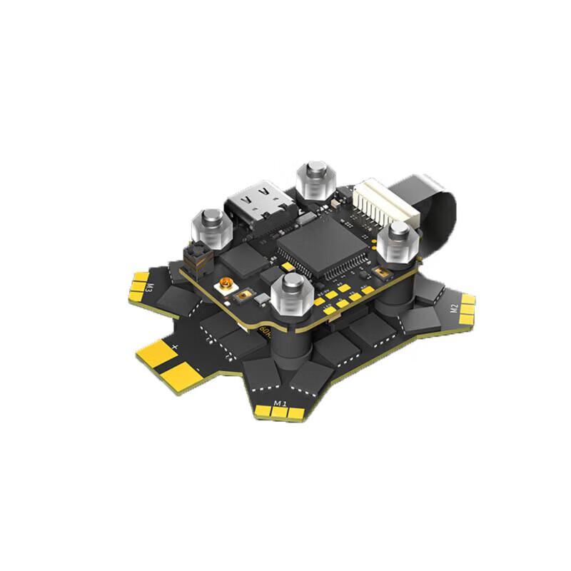 Полетный контроллер Borg 5S RX и стек регуляторов скорости 60R