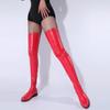 Fashion 2024 New Spring Autumn Women's Knee-high Boots Fashionable European Style Round Toe Leather Boots Thick Sole Long Tube Riding