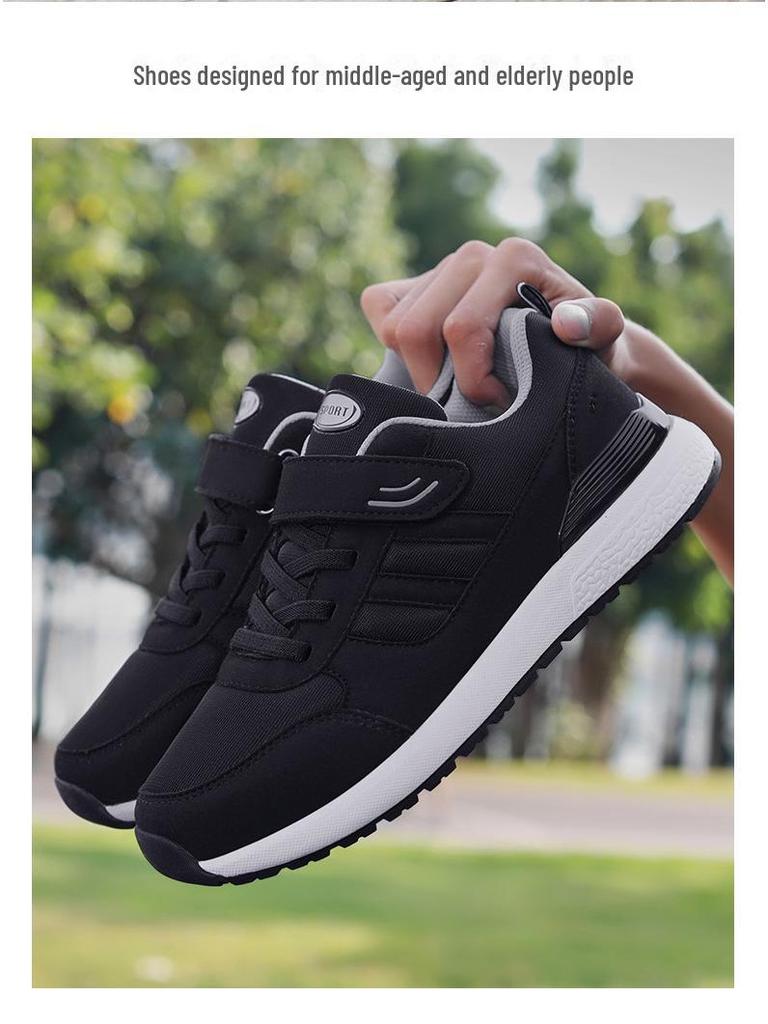 Official Non-Slip Soft Sole Shoes: Comfortable Walking Shoes for Middle-aged and Elderly