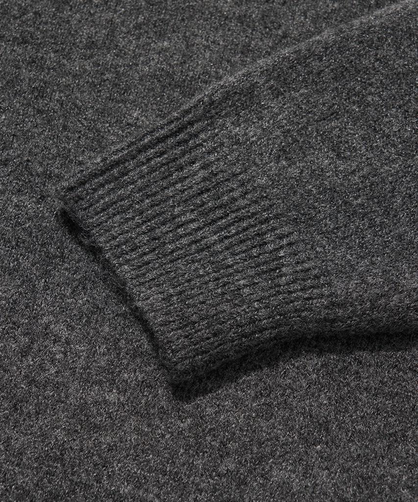 AGOD Signature Daily Crewneck Knit [Charcoal]