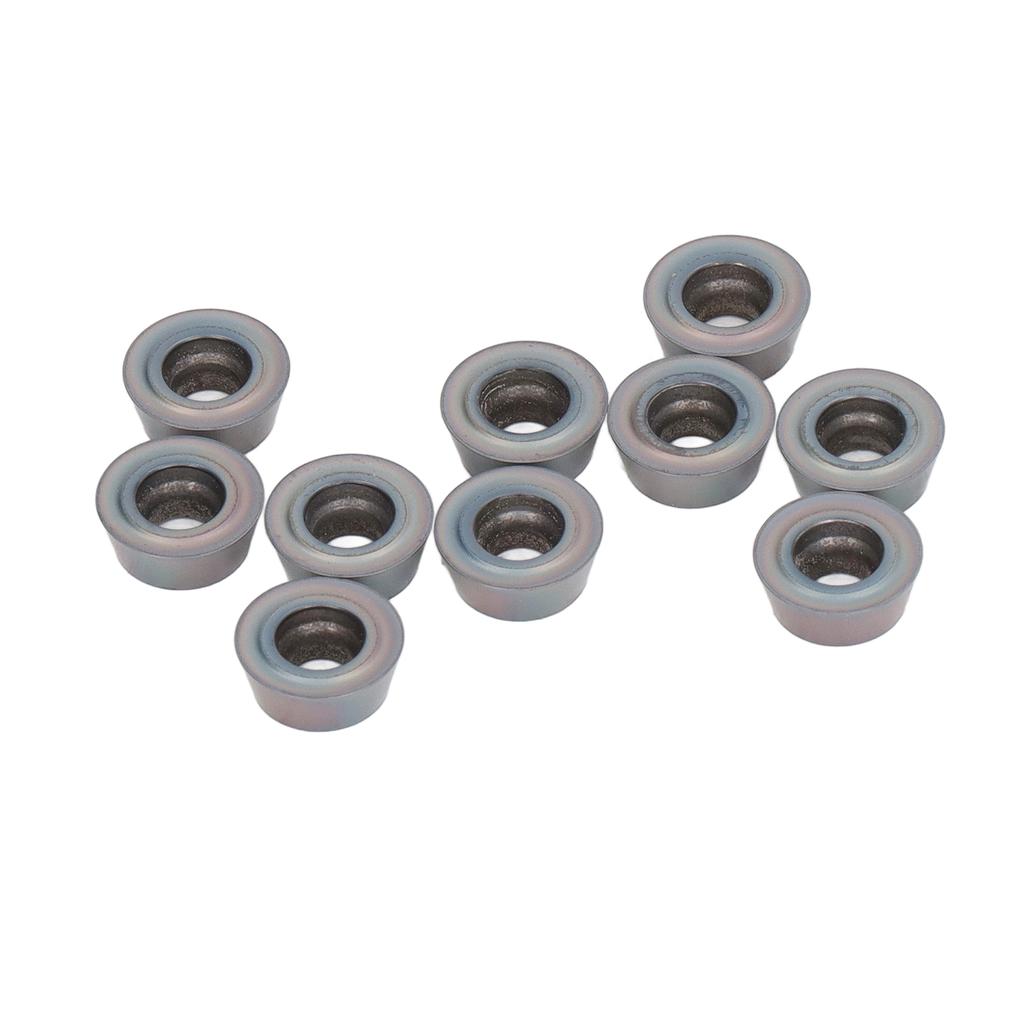 10PCS Milling Inserts Cemented Carbide High Cutting Speed CNC Turning Insets for Stainless Steel
