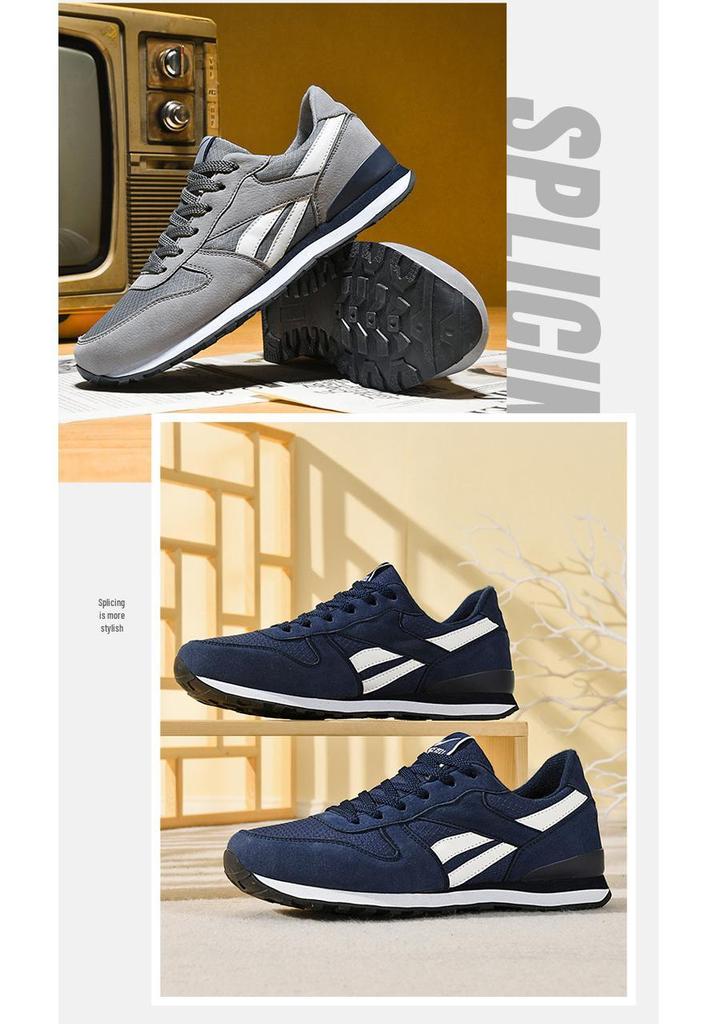 Shuangxing 2024 Мужские дышащие сетчатые кроссовки для бега Flyknit - Модные спортивные кроссовки с мягкой подошвой