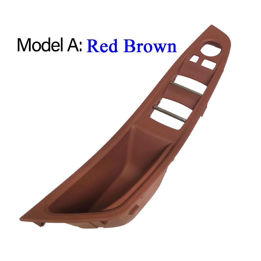 Автомобильная левая сторона водителя, бежевый, черный, внутренняя дверная ручка, замена крышки панели для BMW 5 серии F10 F11 F18 520 523 525 528