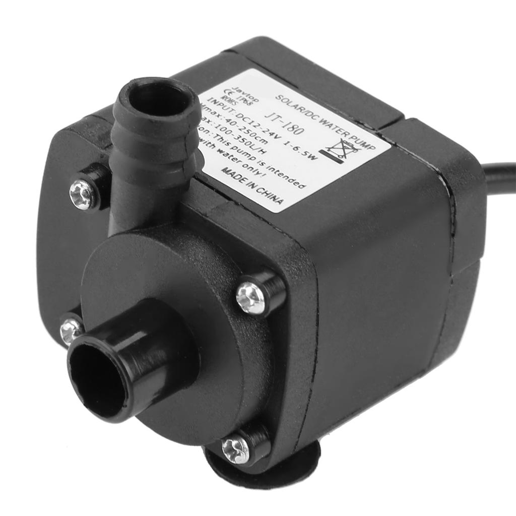Mini DC Brushless Low Noise Water Pump for Solar Water Heater Fish Tank 24V 40 Celsius ~100 Celsius
