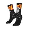 Ghost Band Cartoon Stockings Men's Socks High Quality Fashion Socks Autumn Outdoor Sports Non Slip Pattern Socks Gift
