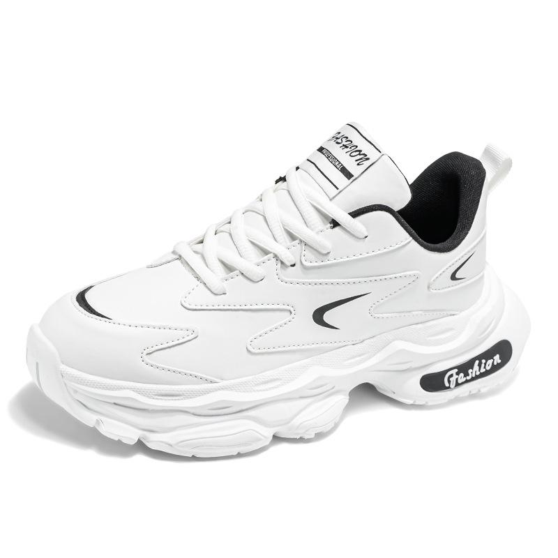 22 spring and summer large size thick-soled lightweight dad shoes outdoor hiking breathable leisure sports trendy shoes