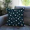 Daisy pattern Cushion Cover Comfortable Reversible Pillow Cover Ideal for Car Sofa Bedroom  Beyond