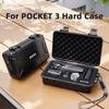 Жесткий кейс для переноски и хранения DJI Osmo Pocket 3, водонепроницаемый, взрывозащищенный, с твердой оболочкой, для аксессуаров камеры Pocket 3