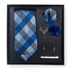 Галстук мужской Trend Net Color Striped Cashew Nut Tie 6-Piece Gift Box Square Scarf Clip Gallage Set