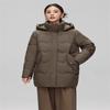 XueZhongFei Women's Mid-Length Down Jacket X40143376F