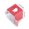 Push Pull Emergency Stop Button Cover Safety Lock Cover Box Type Clear Push Button Switches Cover Easy to Install