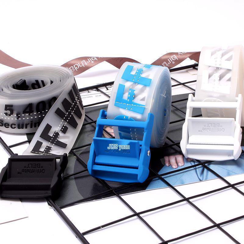 Прозрачный промышленный ремень-стропа, подтвержденная версия - Модный мужской аксессуар для высокой моды