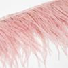 1M Natural White Fluffy Ostrich Feather Trims for DIY Craft Wedding Decoration Colored Plume Ribbon Sewing Dress Clothing 8-10cm