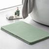 Коврик для пола Машинная стирка Толстый Плюшевый Коврик для ванной Супервпитывающий Быстросохнущий Мягкий Нескользящий Коврик для душа