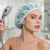 5 шт. Шапочки для душа Водонепроницаемая шапочка для волос для душа Большого размера Эластичная резинка Удобные для путешествий Складные Шапочки для душа для ванны, спа
